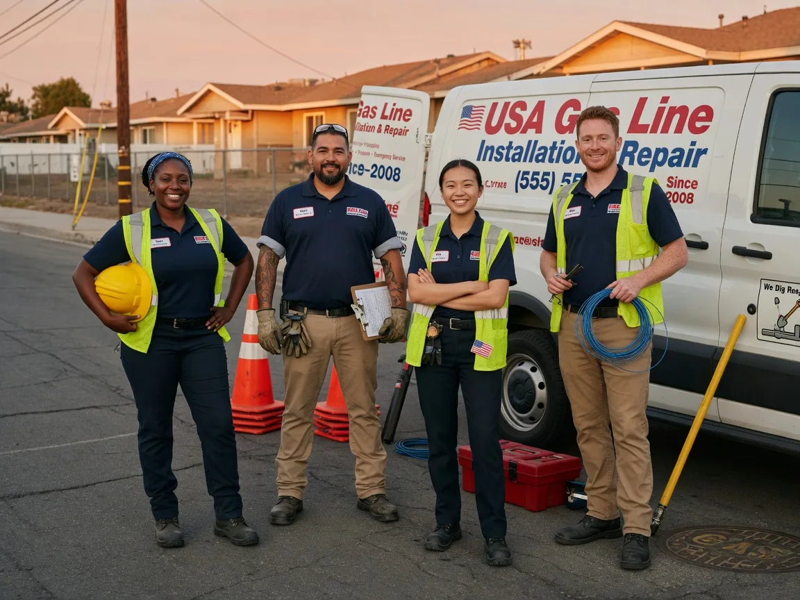 Gas Line Installation company in Nickerson, KS